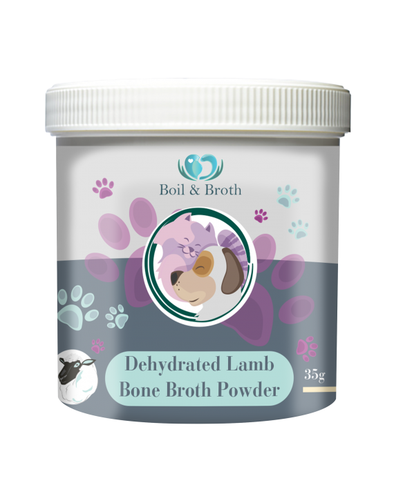 Lamb broth powder for dogs