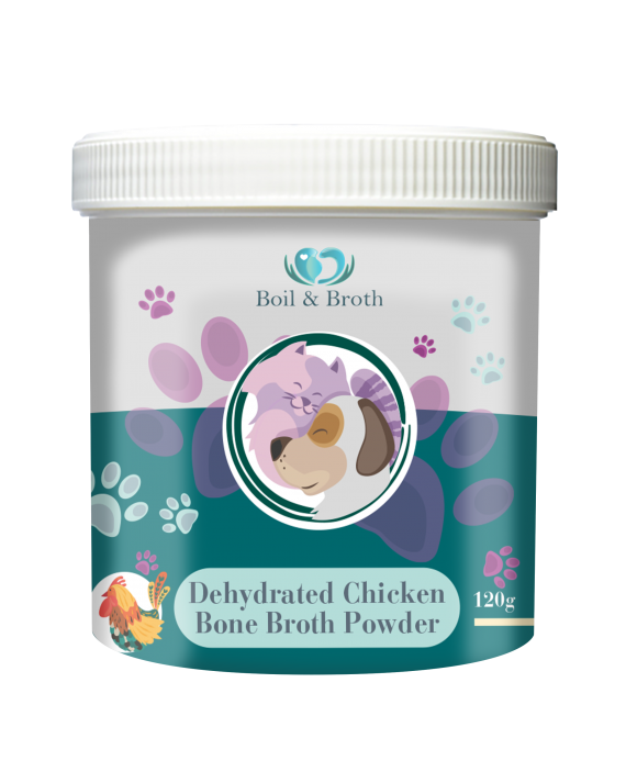 Chicken bone broth powder for dogs
